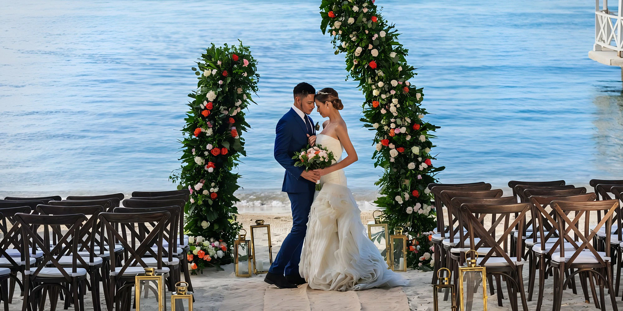 Grand Palladium Jamaica Beach Wedding 2000X1000